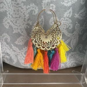 Gorgeous Fashion Fringe Weaver Drop Earrings